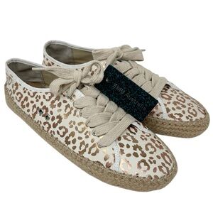 NEW EMU Australia Agonis Copper Metallic Leopard Print Sneakers Women’s 9